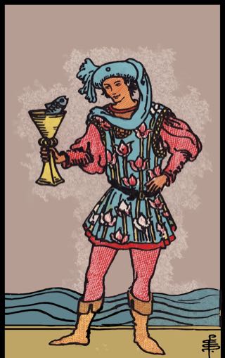Page of Cups
