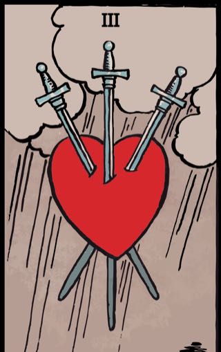 Three of Swords