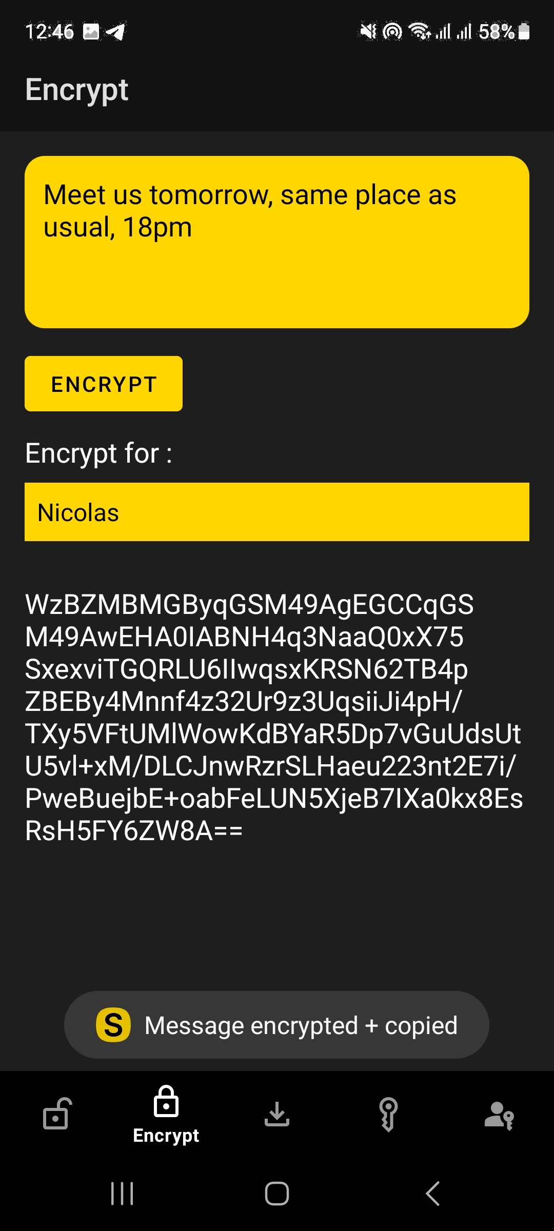 Android screenshot